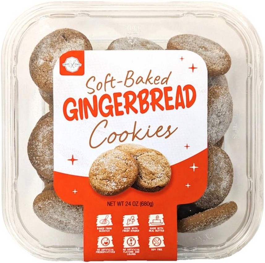 Soft-Baked Gingerbread Cookies, 24 oz