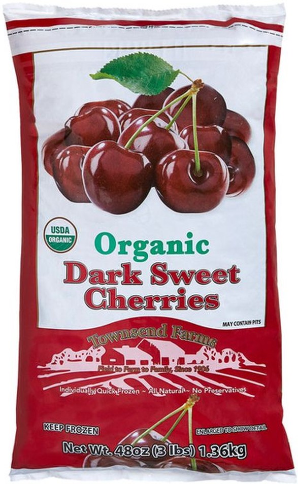 Organic Dark Sweet Cherries, 3 lbs