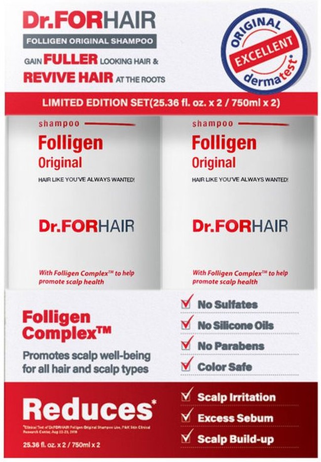 Folligen Original Shampoo, 25.36 fl oz, 2-count