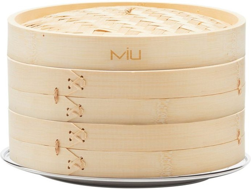 10 inch 2-Tier Bamboo Steamer Basket