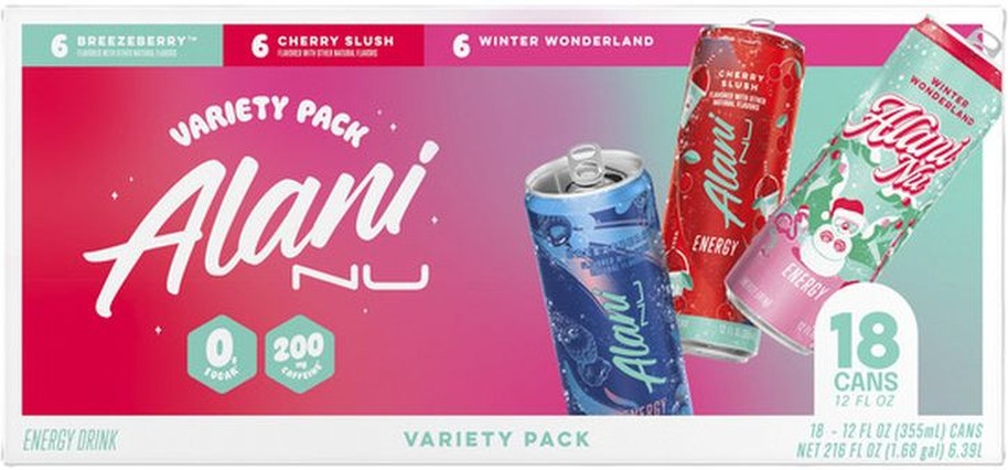 Energy Winter Pack, 12 oz, 18-count