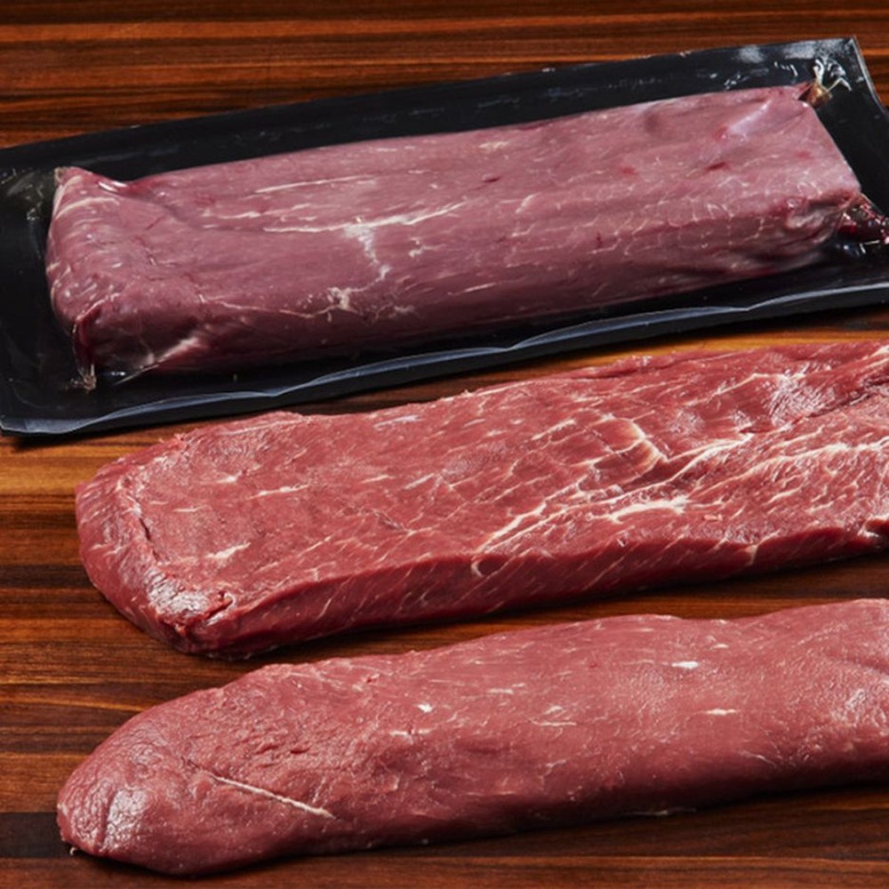 Premium Craft Beef Flat Iron Steak Cuck Split Top Blade, 2-count