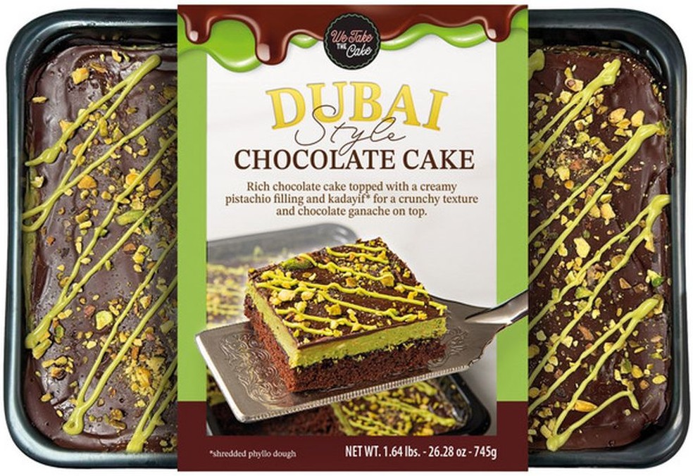 Dubai-Style Chocolate Cake, 26.28 oz