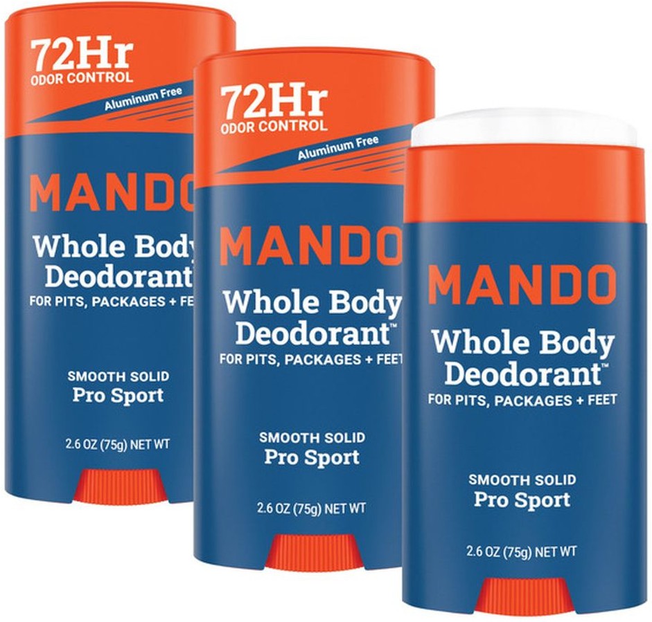 Pro Sport Solid Stick Deodorant 2.6 oz, 3-pack
