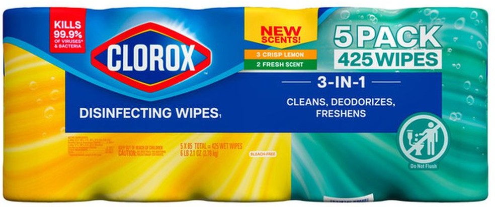 Disinfecting Wipes, Variety Pack, 85-count, 5-pack