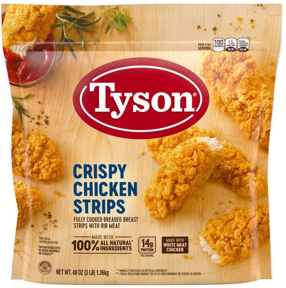 Crispy Chicken Strips, 48 oz
