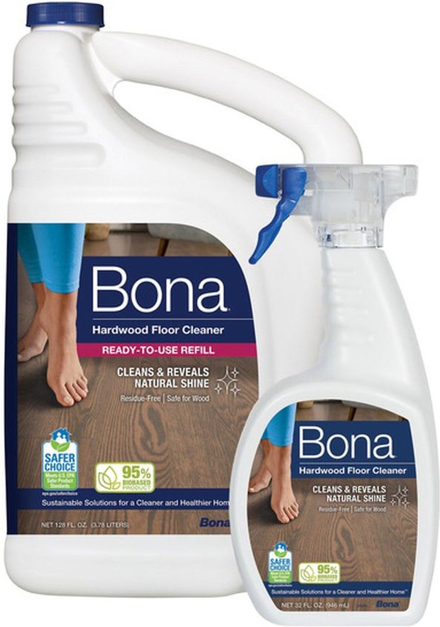 Hardwood Floor Cleaner 32oz + Ready-To-Use Refill 128oz