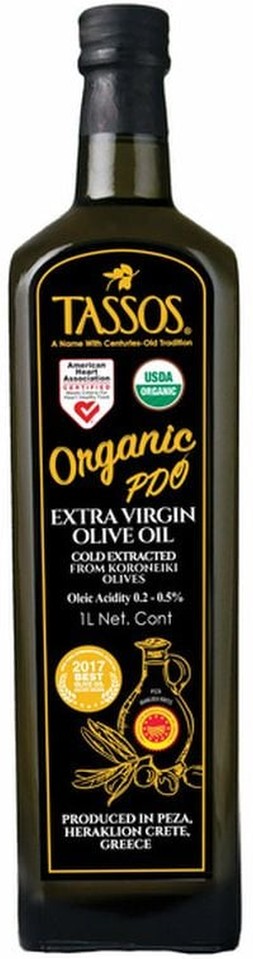 Organic Extra Virgin Olive Oil, Greek, 1 L
