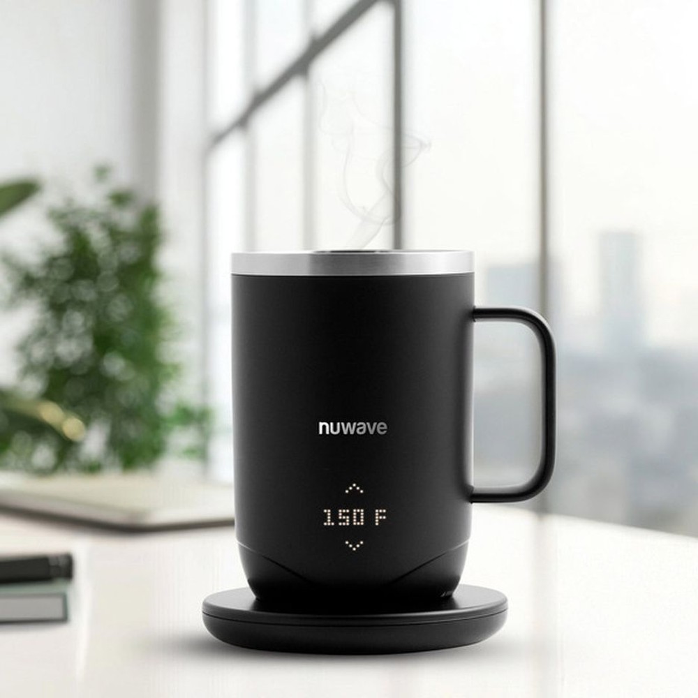 Hot Brew Temperature Control Mug With Brewing System