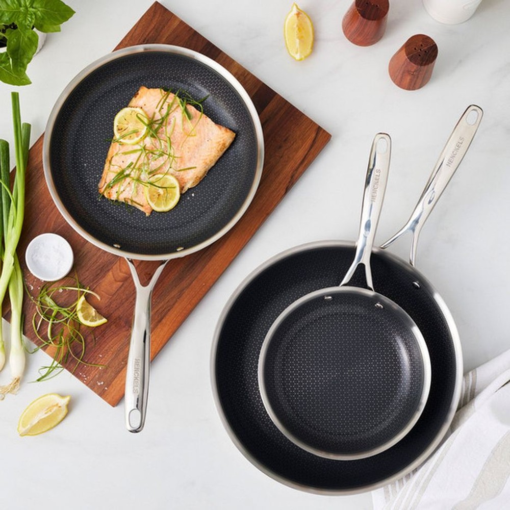 Paradigm Ceramic 3-piece Fry Pan Set