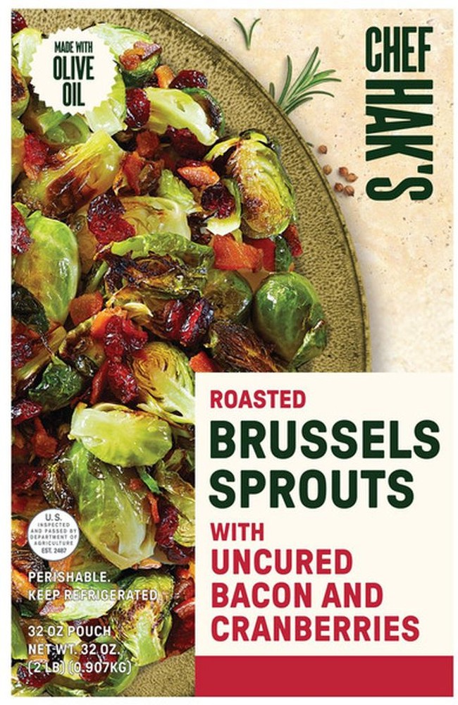 Roasted Brussels Sprouts w/ Bacon, 32 oz