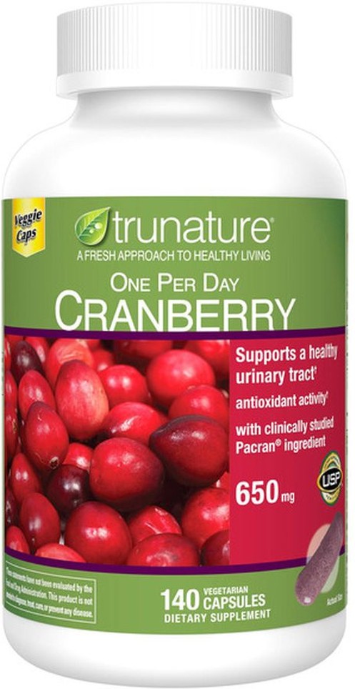 Pacran Cranberry 650 mg., 140 Vegetarian Capsules