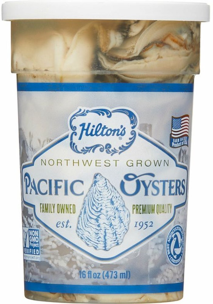 Fresh Extra Small Oysters, 16 oz