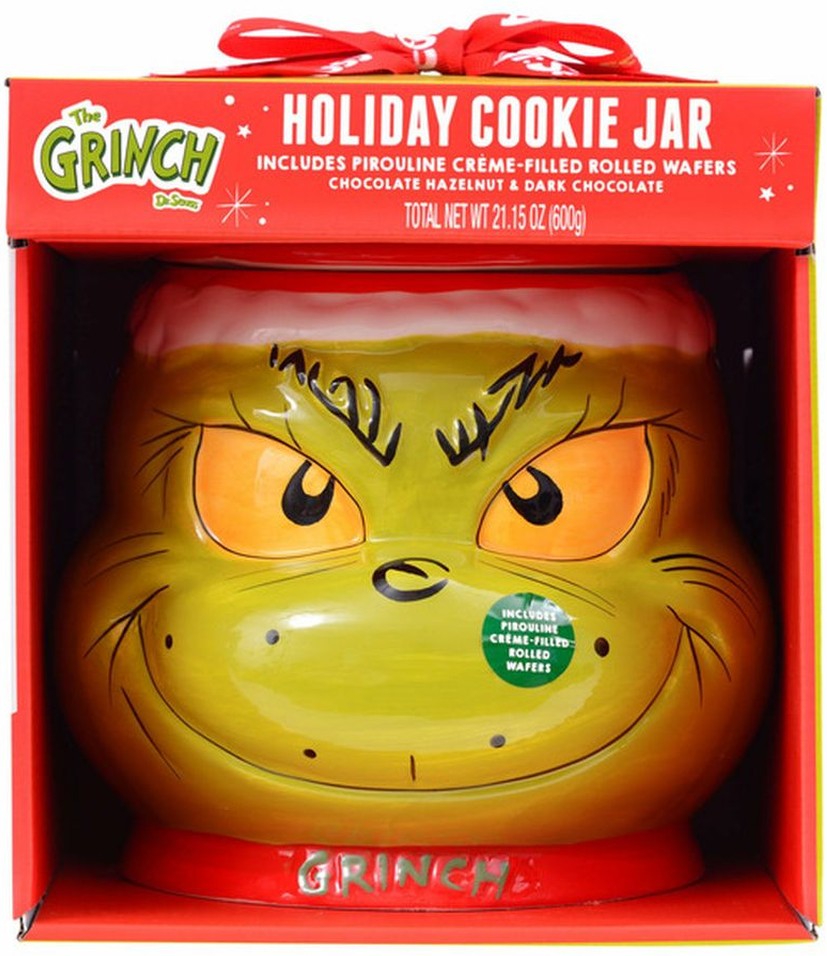 Max Or Grinch Praline Cookie Jar