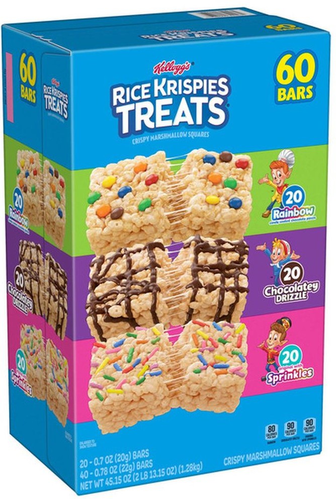 Rice Krispies Treats, Variety Pack, 60-count