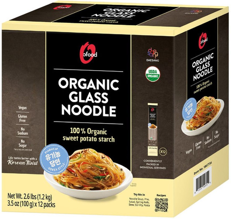 Organic Glass Noodle, 3.5 oz, 12-count