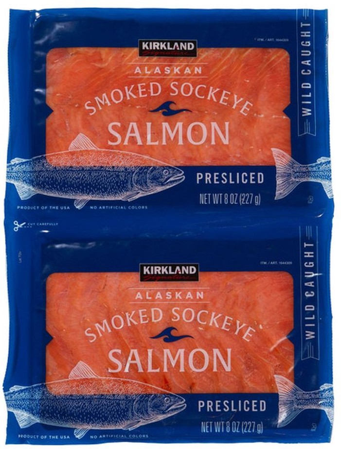 Wild Smoked Sockeye Salmon, 8 oz, 2-count