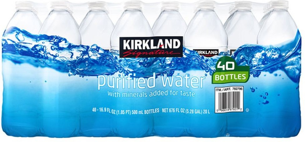 Purified Drinking Water, 16.9 fl oz, 40-count