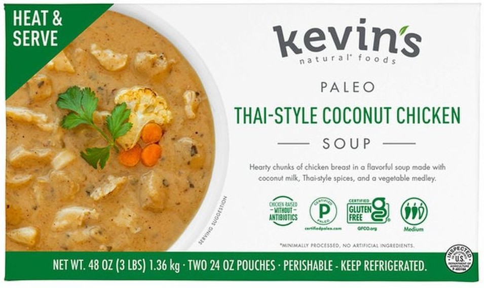 Thai-Style Coconut Chicken Soup, 2 x 24 oz