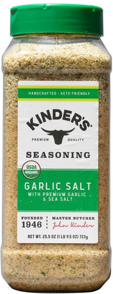 Organic Garlic Salt, 25.5 oz