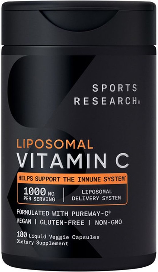 Vitamin C Liposomal, 1000 mg, 180 Veggie Capsules