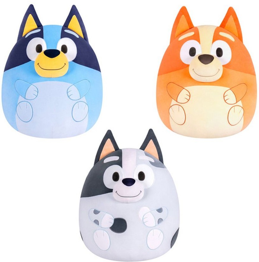 20" Bluey Squish, Assorted Colors