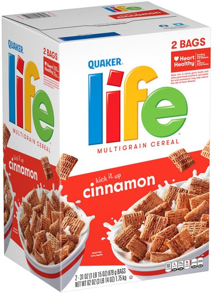 Cinnamon Life Cereal, 2 x 31 oz