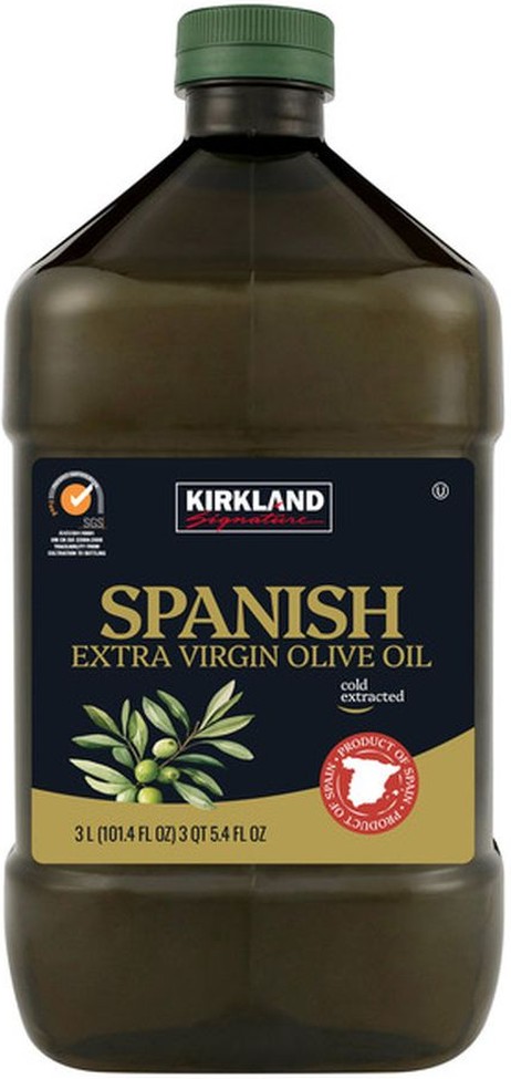 100% Spanish Extra Virgin Olive Oil, 3 L