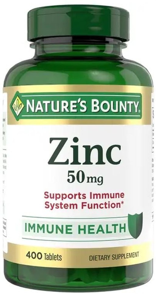 Zinc 50mg, 400 ct
