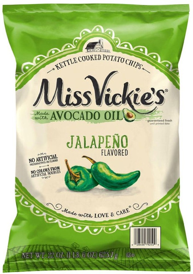 Jalapeno Kettle Cooked Potato Chips, 22 oz