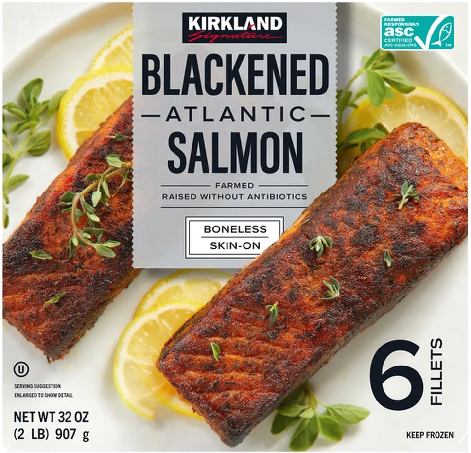 Atlantic Blackened Salmon, 6-count