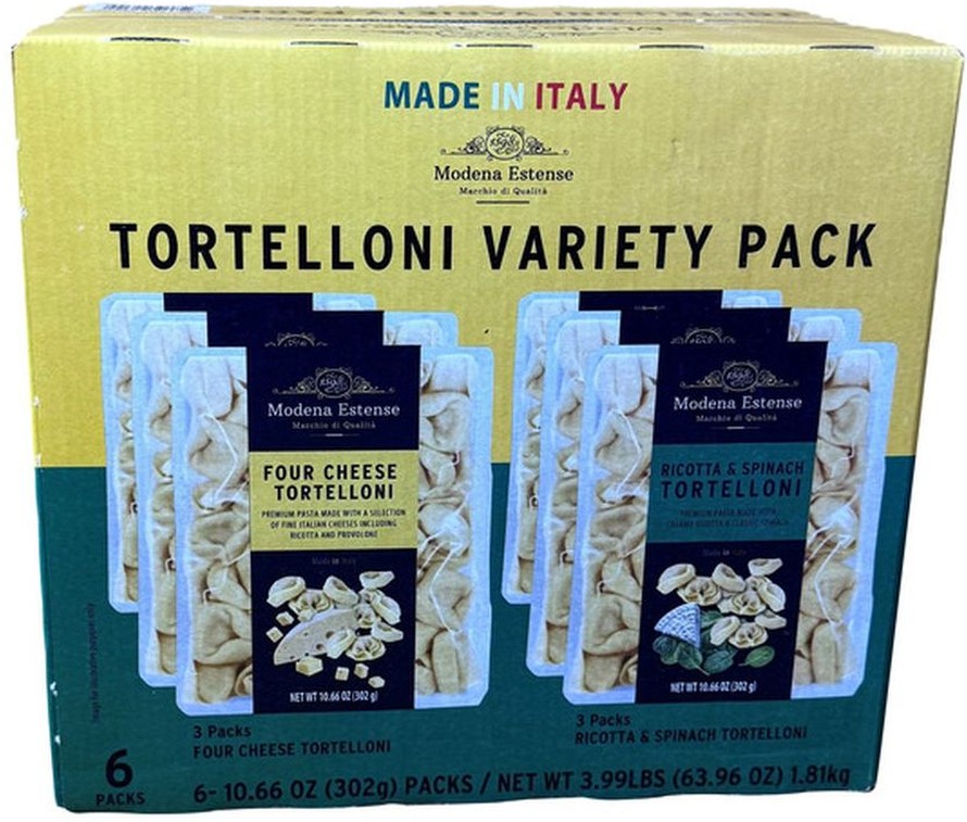 Tortelloni Variety Pack, 10.66 oz, 6-count