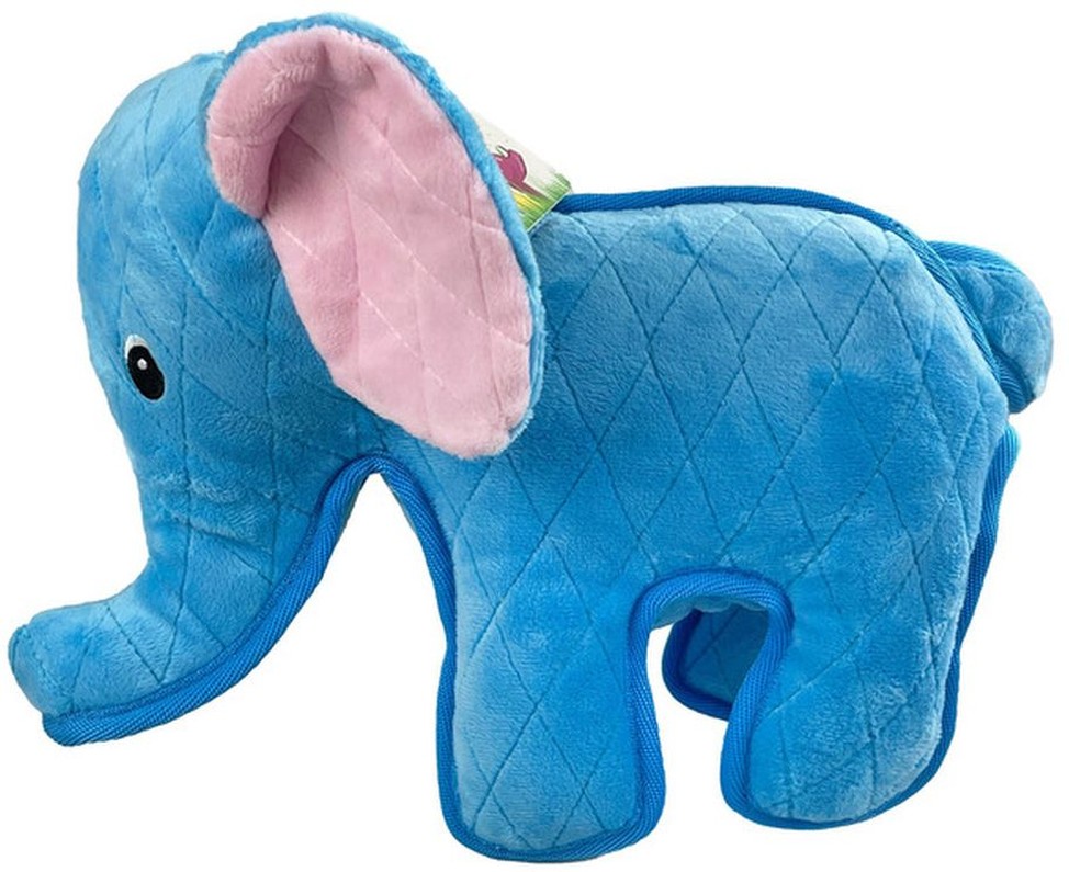 Safari Tough Dog Toy with Squeaker, Assorted Colors