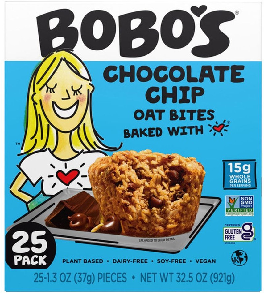 Oat Bites, Chocolate Chip, 1.3 oz, 25-count
