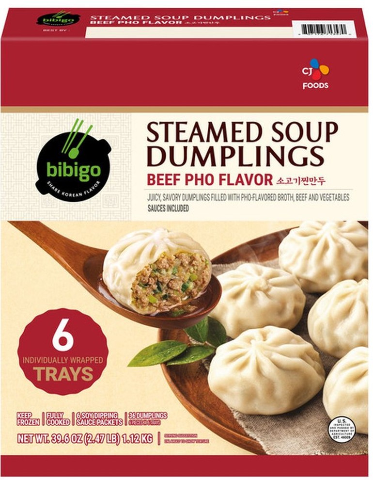 Steamed Soup Dumplings, Beef Pho Flavor, 36-count