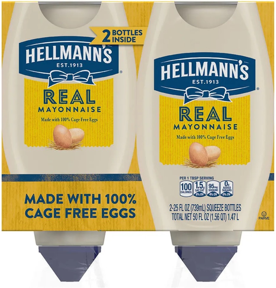 Real Mayonnaise, 25 oz, 2-count