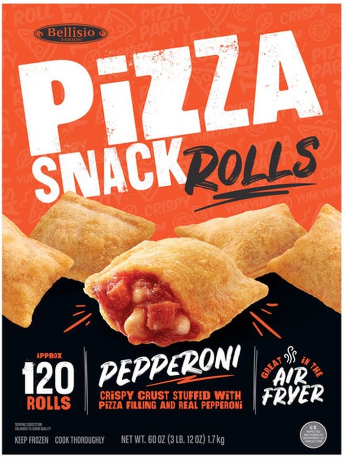 Pizza Snack Rolls, 60 oz