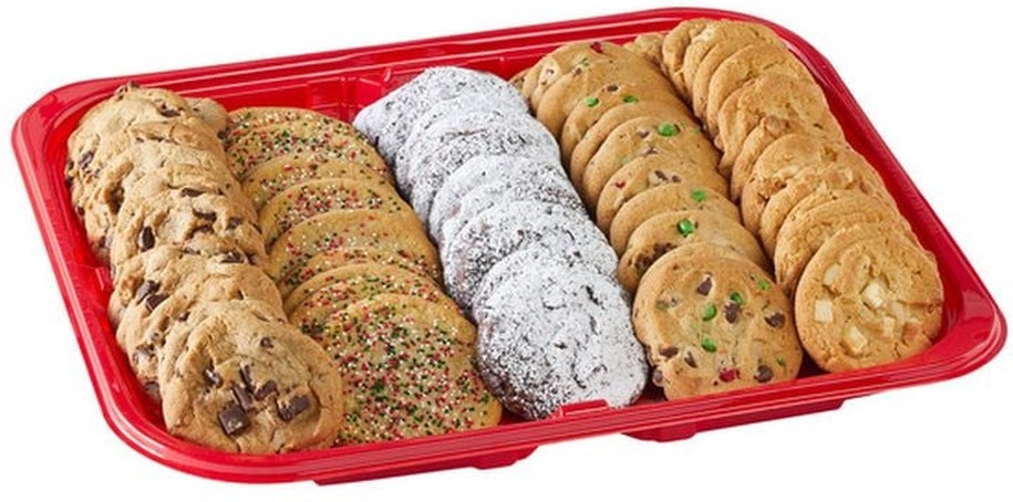 Holiday Cookie Tray, 60-count