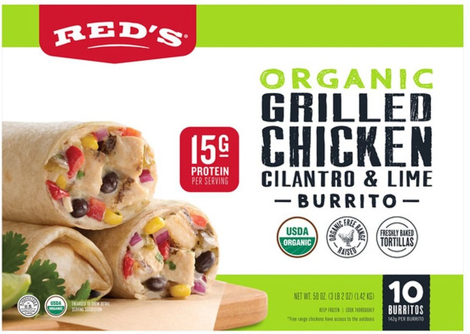 Organic Chicken Cilantro & Lime Burrito