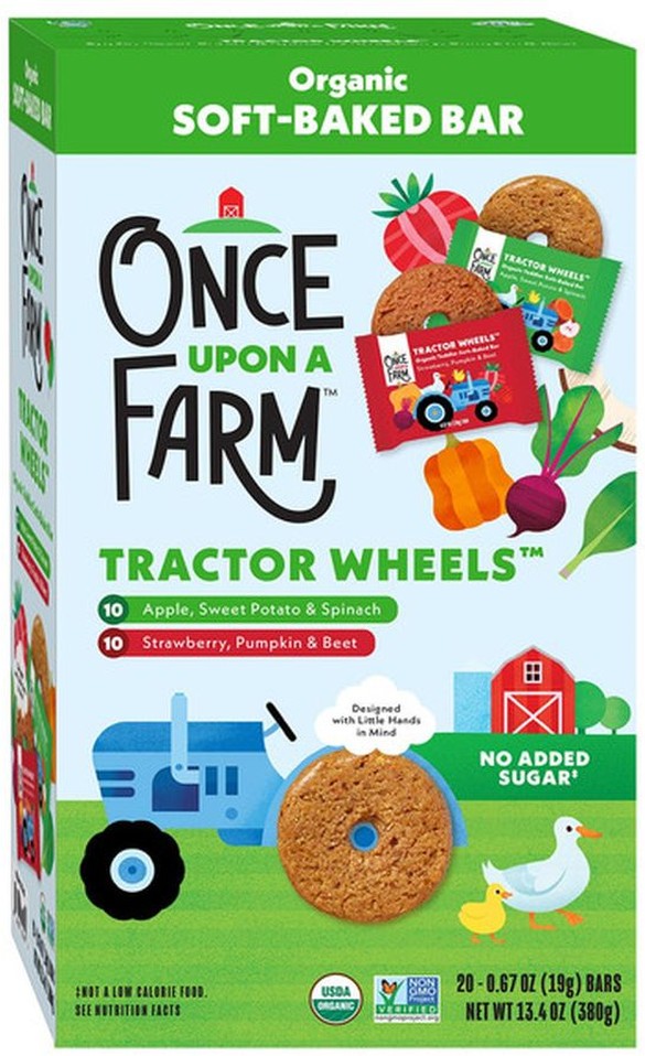Organic Tractor Wheels, .67 oz, 20-count