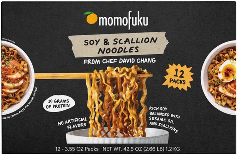 Soy & Scallion Noodles, 3.55 oz, 12-count