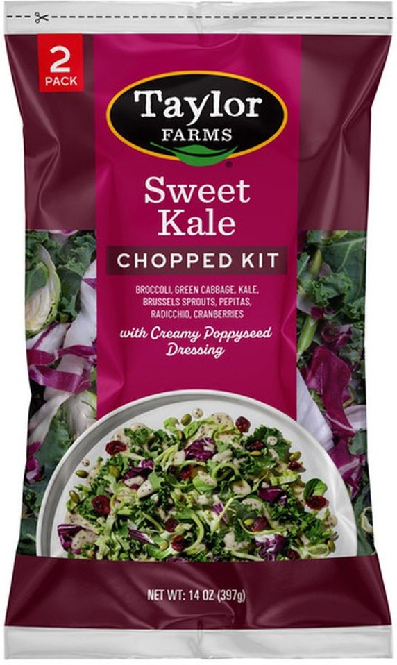 Sweet Kale Chopped Salad Kit, 14 oz, 2-count