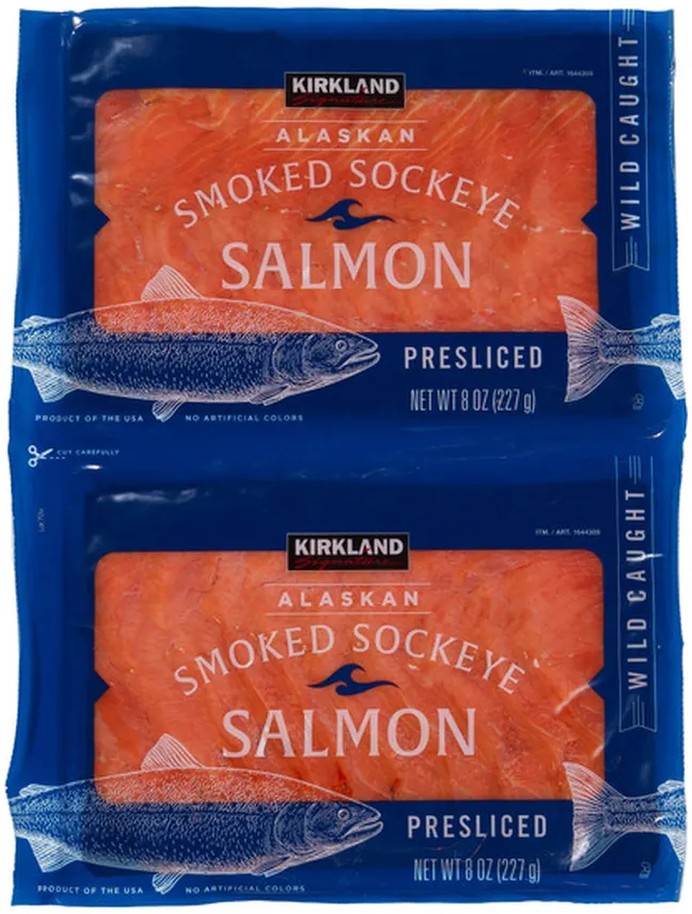 Wild Smoked Sockeye Salmon, 8 oz, 2-count