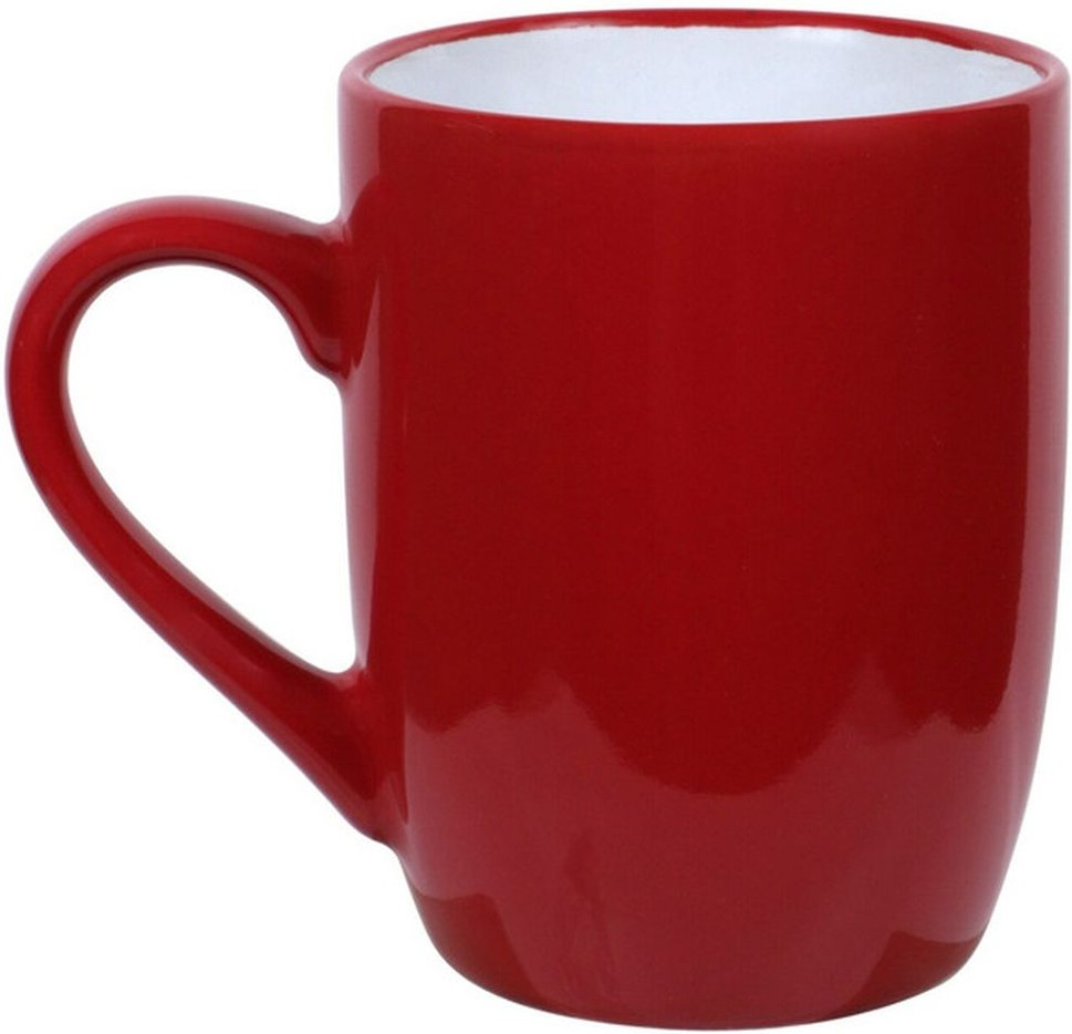 Red & White Mug