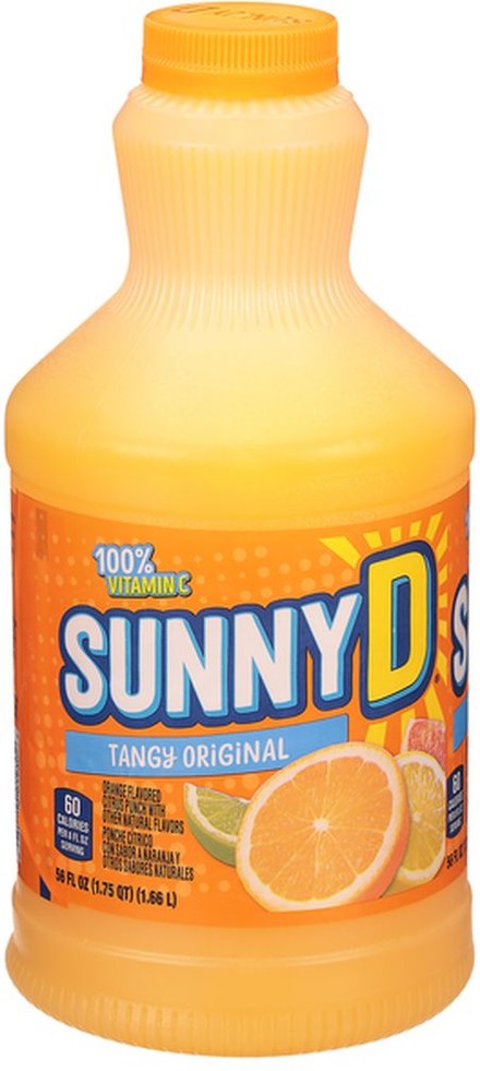 Tangy Original Shelf Stable Orange Juice Drink