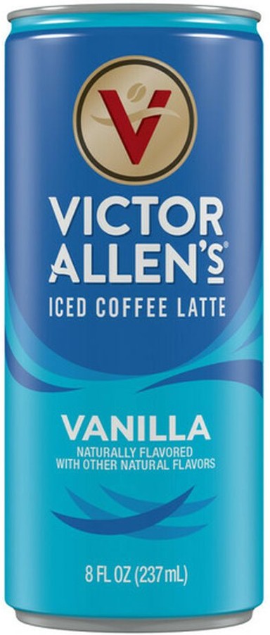 Iced Latte, Vanilla Flavored, Ready to Drink Can