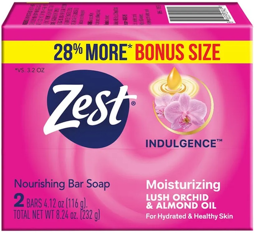 Indulgence Moisturizing Nourishing Bar Soap, Lush Orchid & Almond Oil