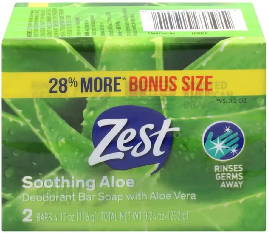 Deodorant Bar Soap, Soothing Aloe