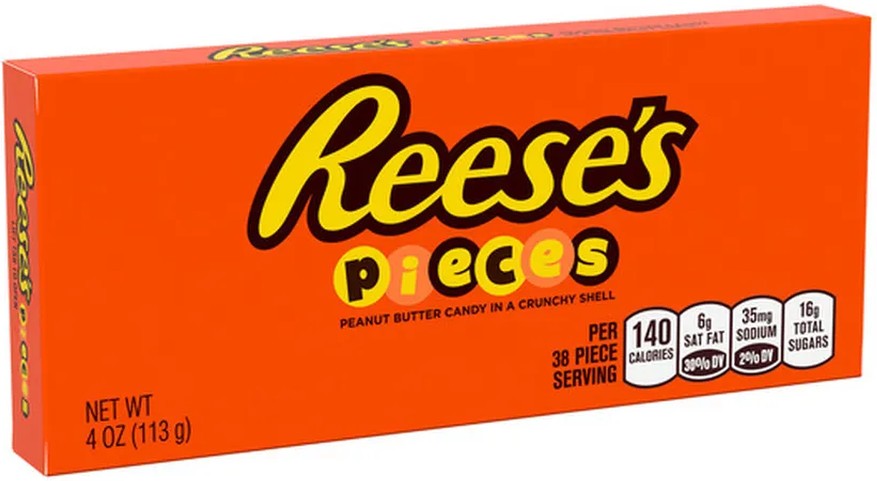 Peanut Butter In a Crunchy Shell Halloween Candy