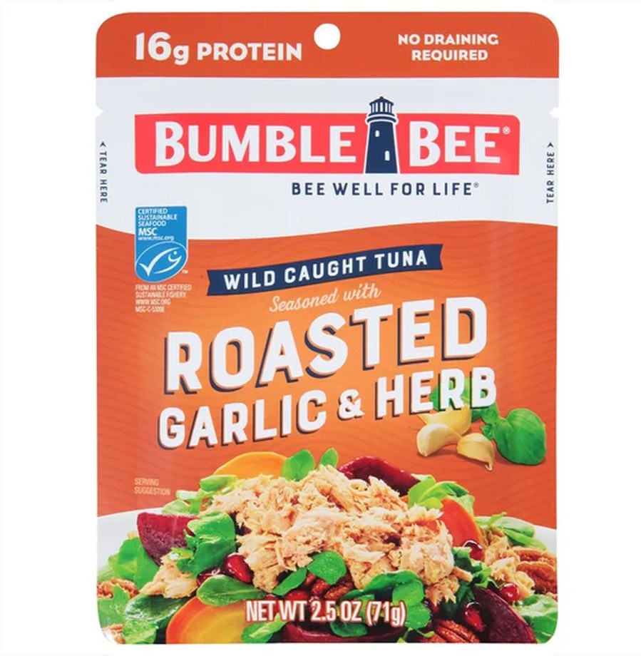 Roasted Garlic & Herb Seasoned Tuna